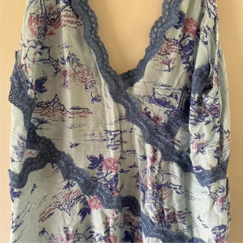 Free People Slip My Mind Printed Trapeze Dress - Picture 4 of 9